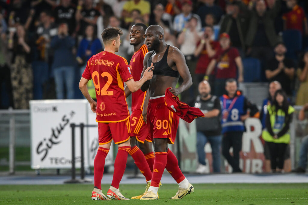 lukaku AS Roma v Genoa CFC - Serie A TIM
