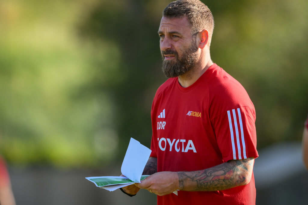 De Rossi AS Roma Training Session