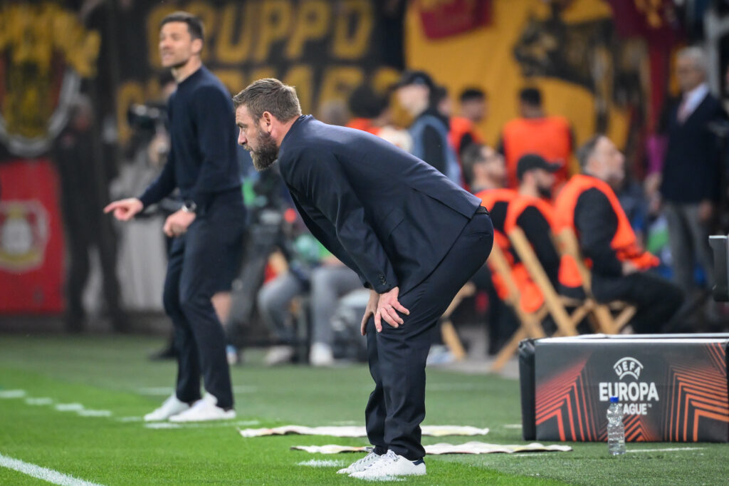 de rossi Bayer 04 Leverkusen v AS Roma: Semi-Final Second Leg - UEFA Europa League 2023/24