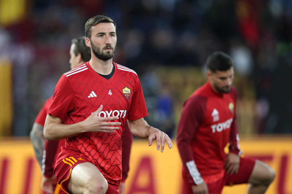 cristante AS Roma v Juventus - Serie A TIM