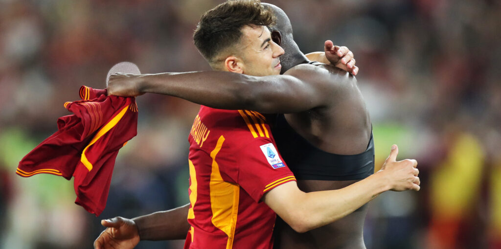 lukaku AS Roma v Genoa CFC - Serie A TIM