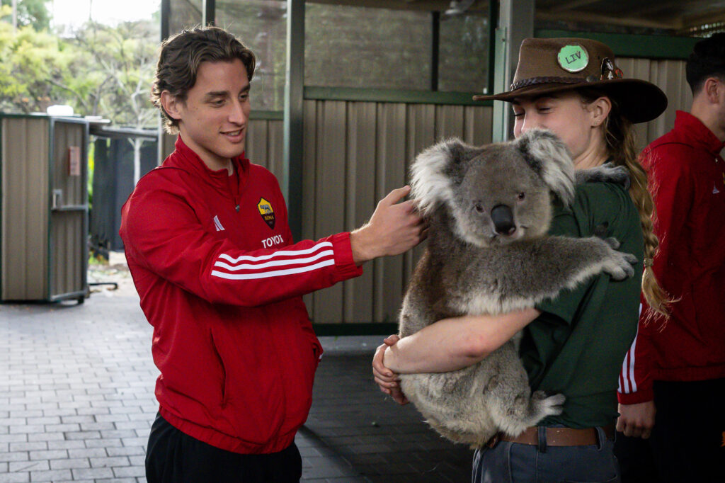 AS Roma Visist Caversham Wildlife Park