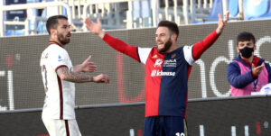 Nandez Cagliari Calcio v AS Roma - Serie A