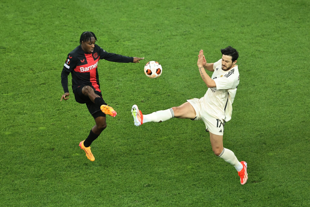 Azmoun Bayer 04 Leverkusen v AS Roma: Semi-Final Second Leg - UEFA Europa League 2023/24