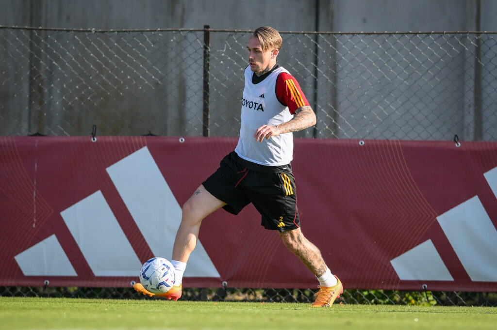 Karsdorp AS Roma Training Session