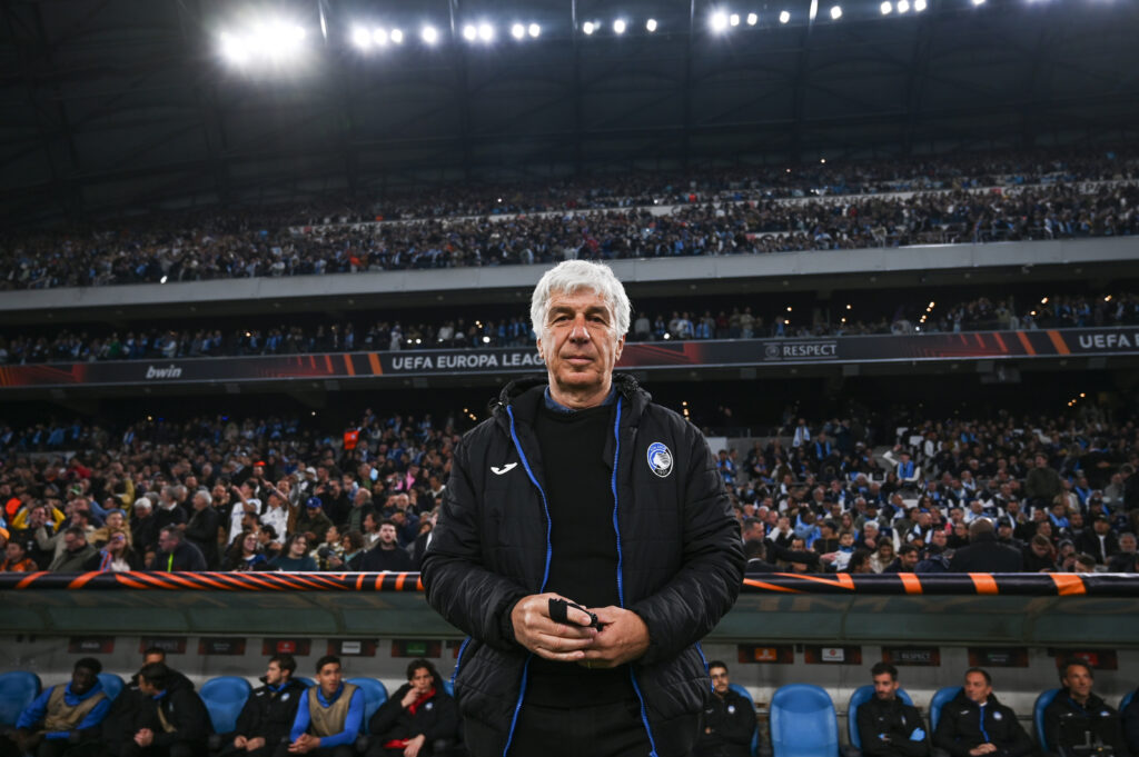 Gasperini Olympique de Marseille v Atalanta BC: Semi-Final First Leg - UEFA Europa League 2023/24