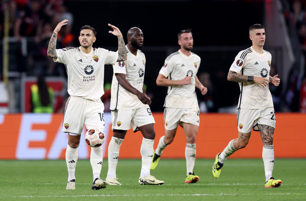 paredes Bayer 04 Leverkusen v AS Roma: Semi-Final Second Leg - UEFA Europa League 2023/24