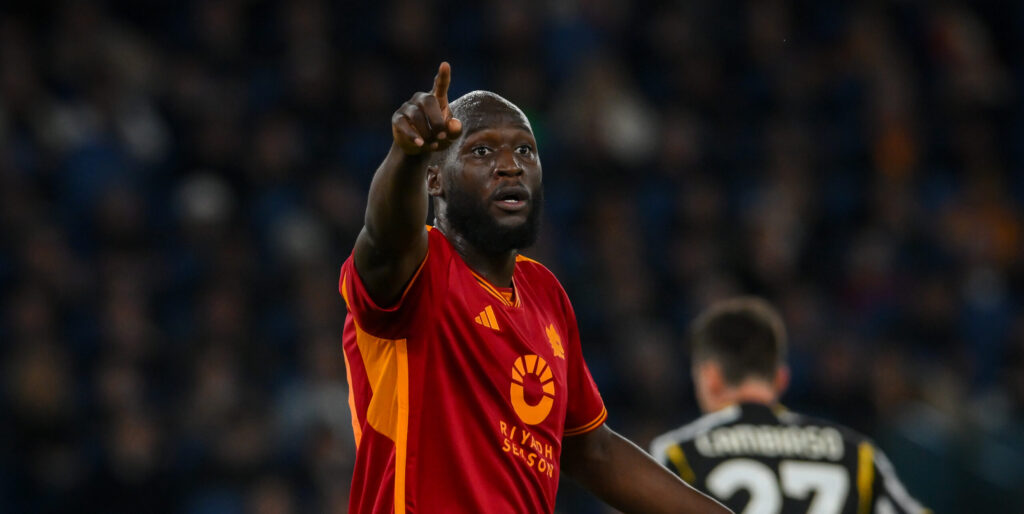 Lukaku AS Roma v Juventus - Serie A TIM