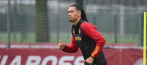 Smalling AS Roma Training Session
