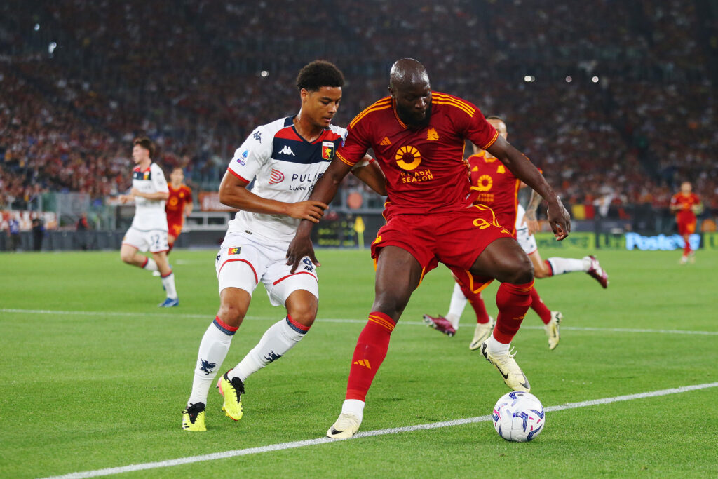 Lukaku AS Roma v Genoa CFC - Serie A TIM