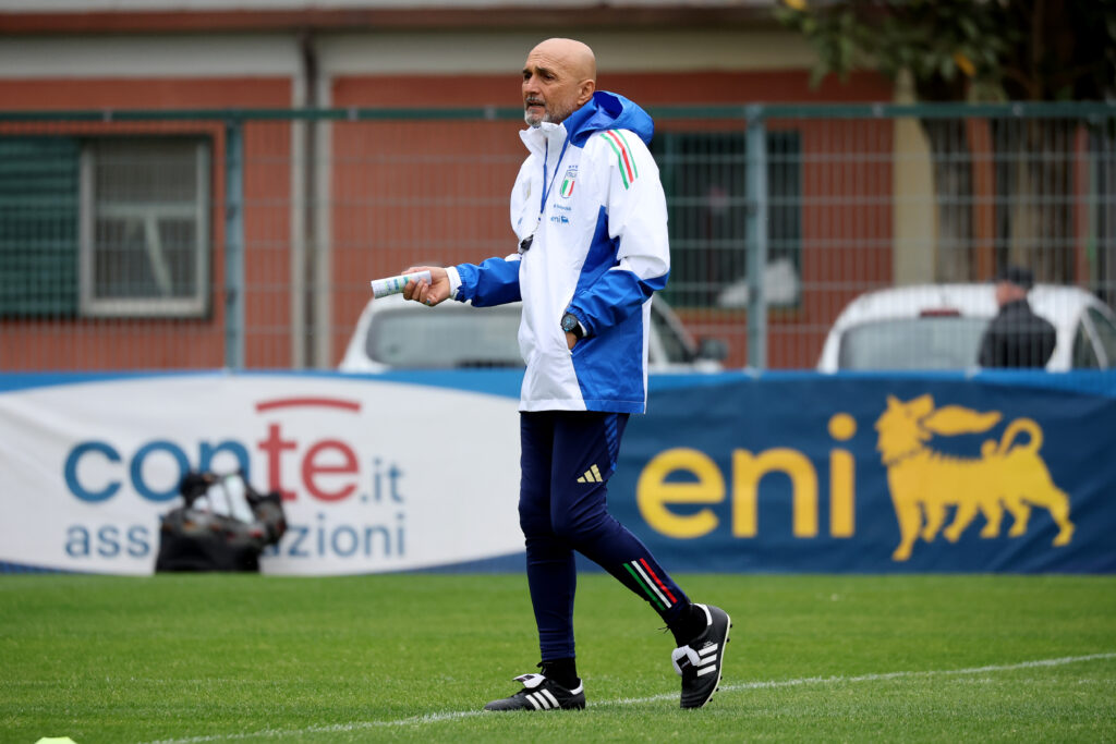 spalletti Italy Training Session &amp; Press Conference