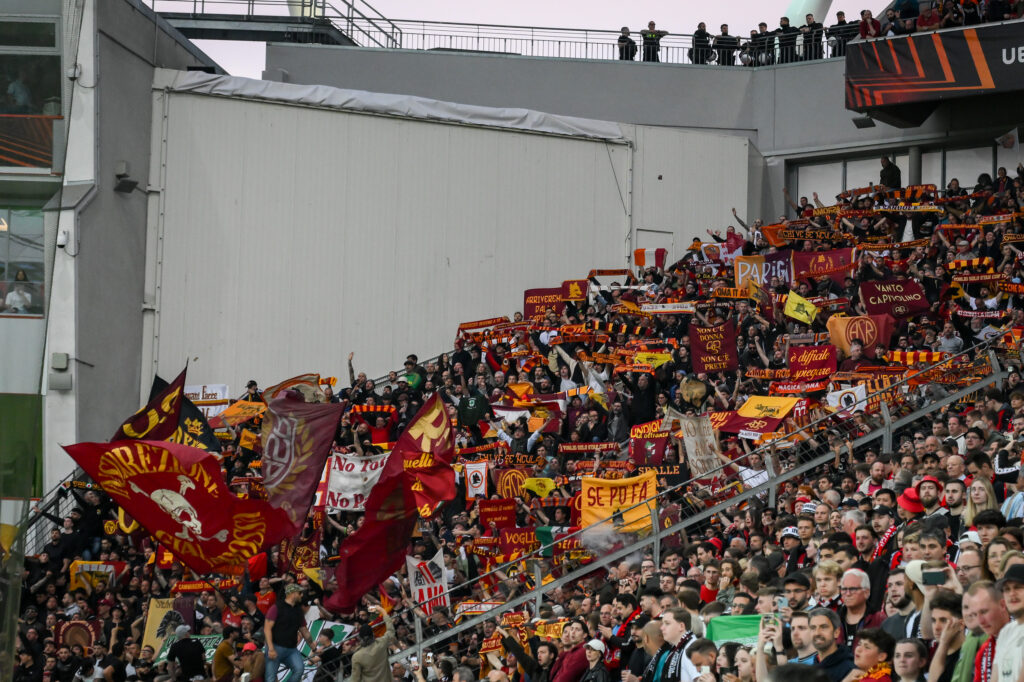curva Bayer 04 Leverkusen v AS Roma: Semi-Final Second Leg - UEFA Europa League 2023/24