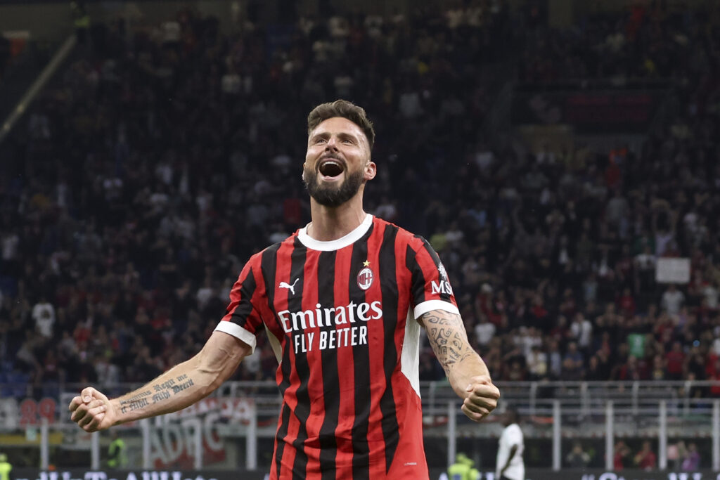 Giroud AC Milan v US Salernitana - Serie A TIM