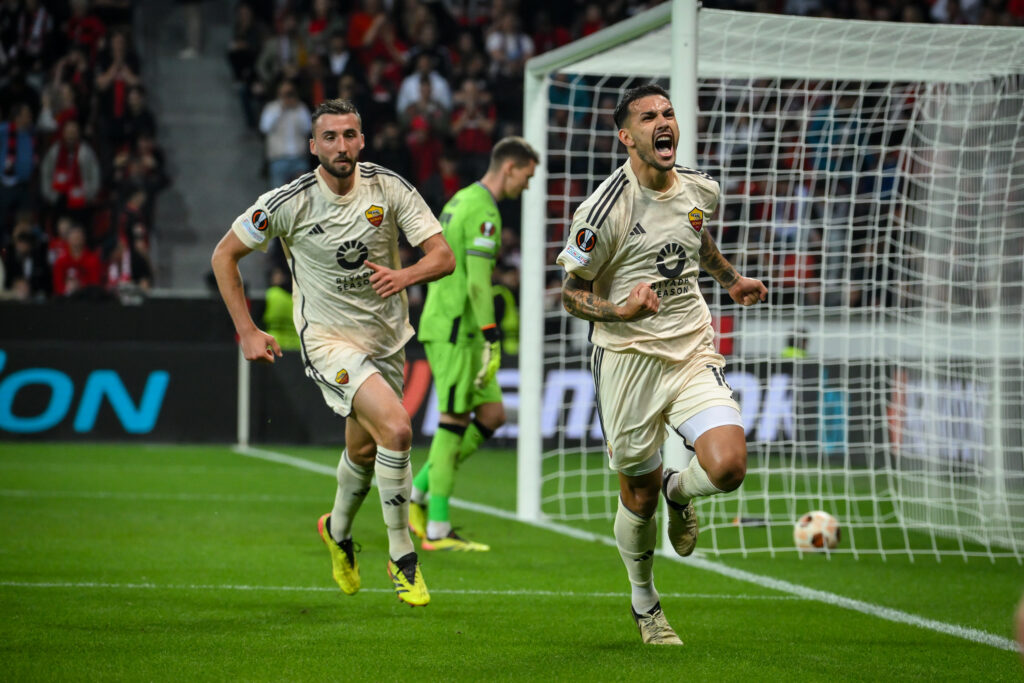 paredes Bayer 04 Leverkusen v AS Roma: Semi-Final Second Leg - UEFA Europa League 2023/24