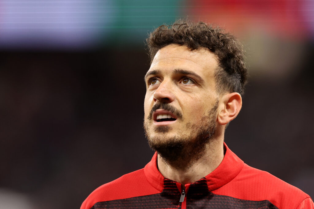Florenzi AC Milan v AS Roma