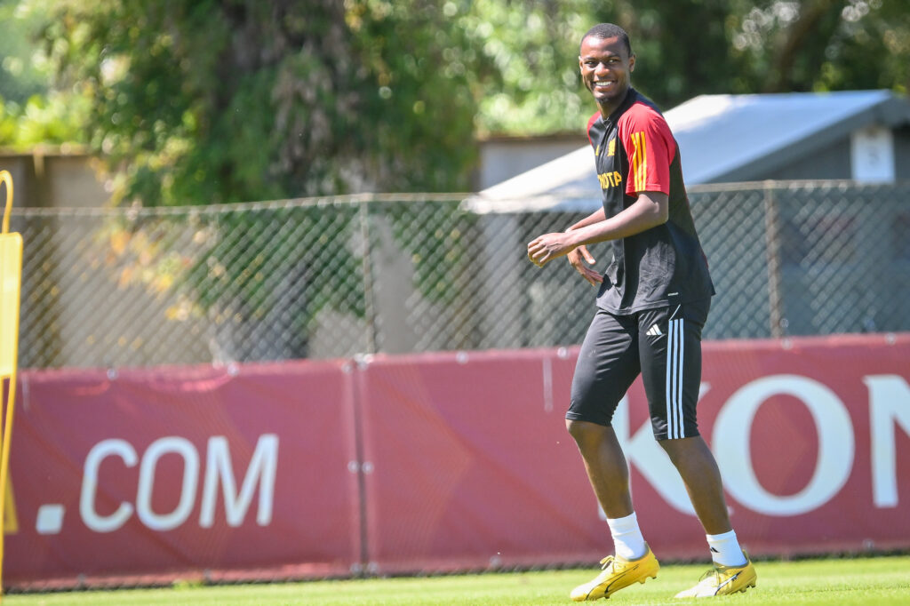 AS Roma Training Session