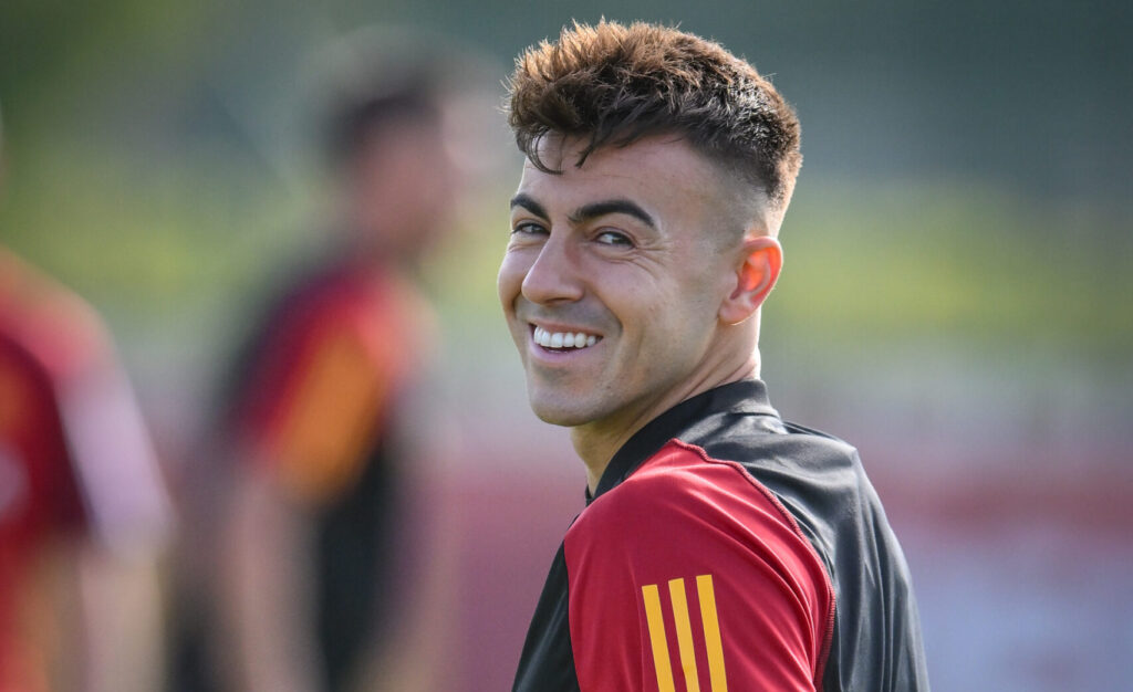 El Shaarawy AS Roma Training Session