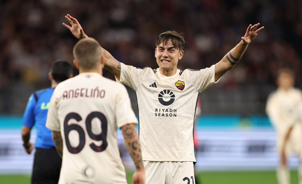 Dybala AngeliñoAC Milan v AS Roma