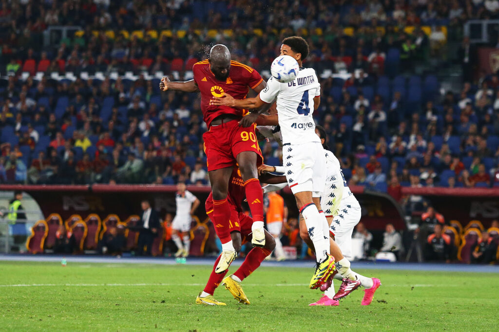 Lukaku AS Roma v Genoa CFC - Serie A TIM