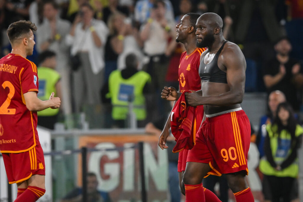 lukaku AS Roma v Genoa CFC - Serie A TIM