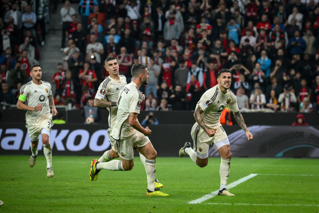 paredes Bayer 04 Leverkusen v AS Roma: Semi-Final Second Leg - UEFA Europa League 2023/24