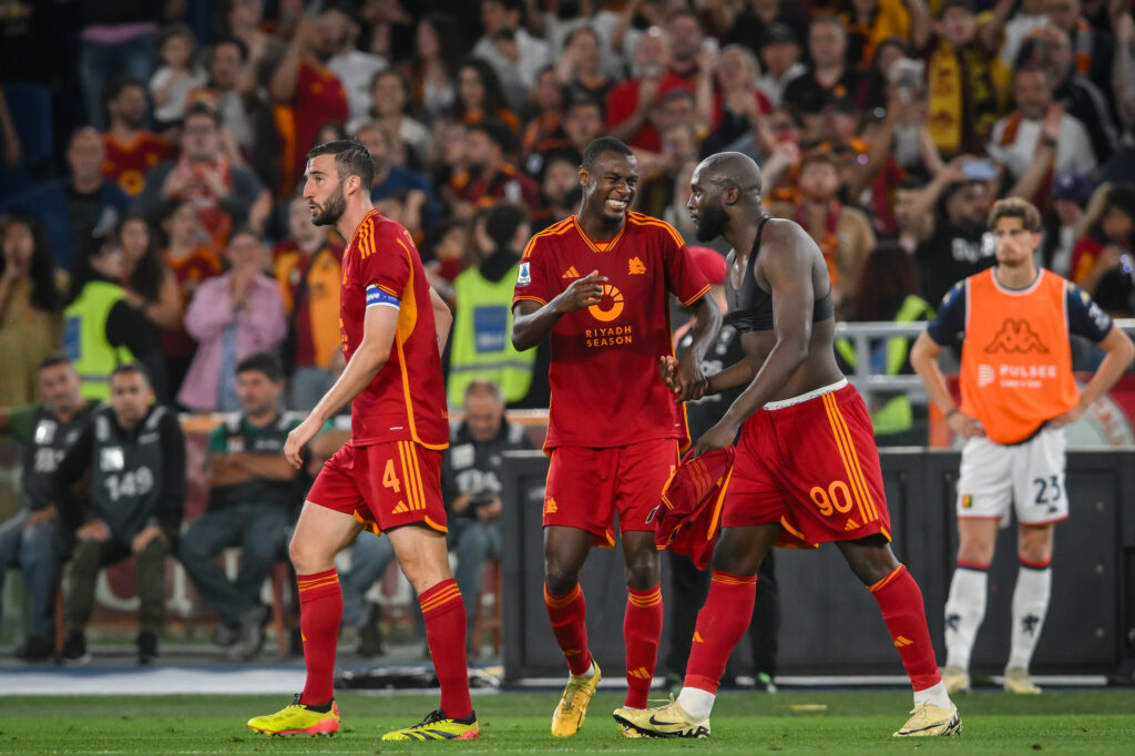 lukaku AS Roma v Genoa CFC - Serie A TIM