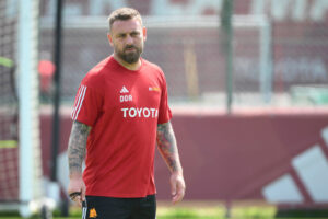 de rossi AS Roma Training Session