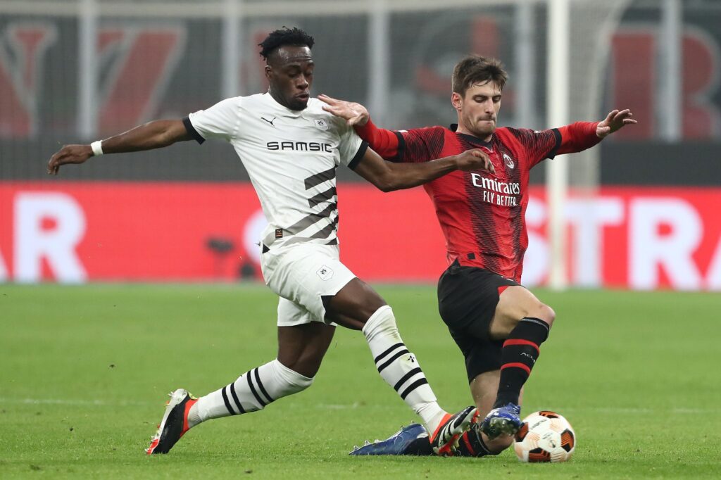 AC Milan v Stade Rennais FC: Knockout Round Play-offs First Leg - UEFA Europa League 2023/24
