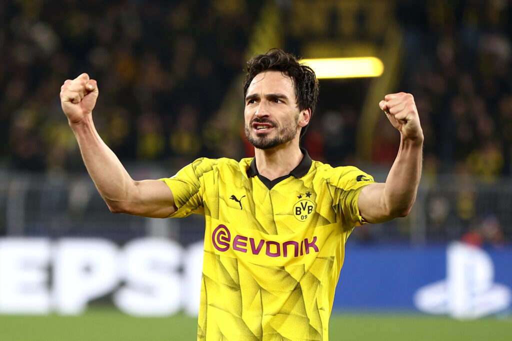 hummels Borussia Dortmund v Atletico Madrid: Quarter-final Second Leg - UEFA Champions League 2023/24