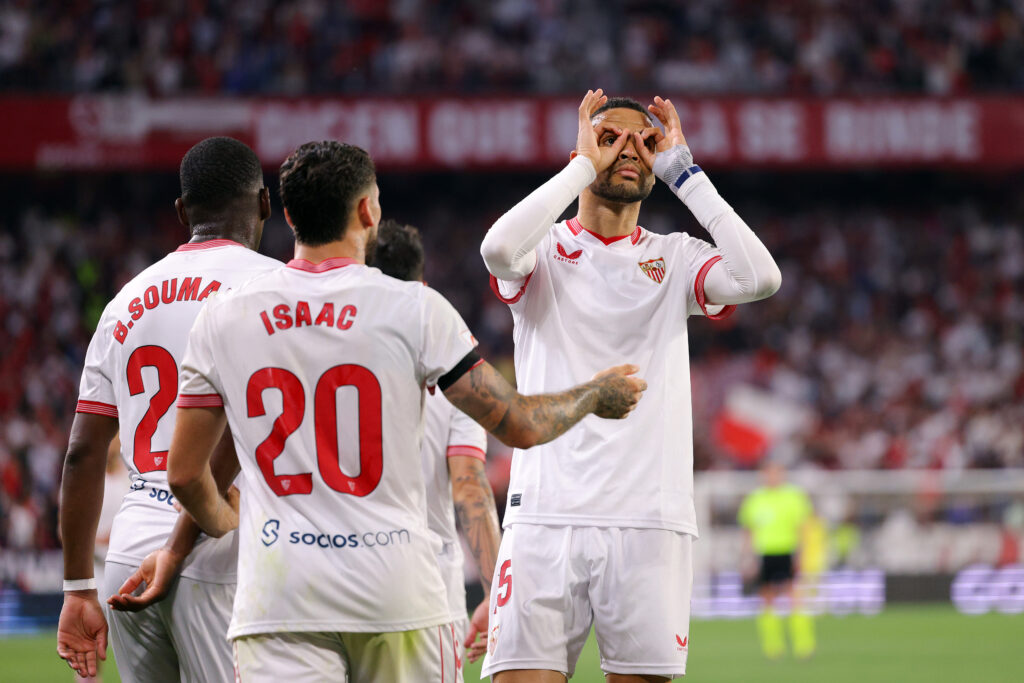En Nesyri Sevilla FC v RCD Mallorca - LaLiga EA Sports