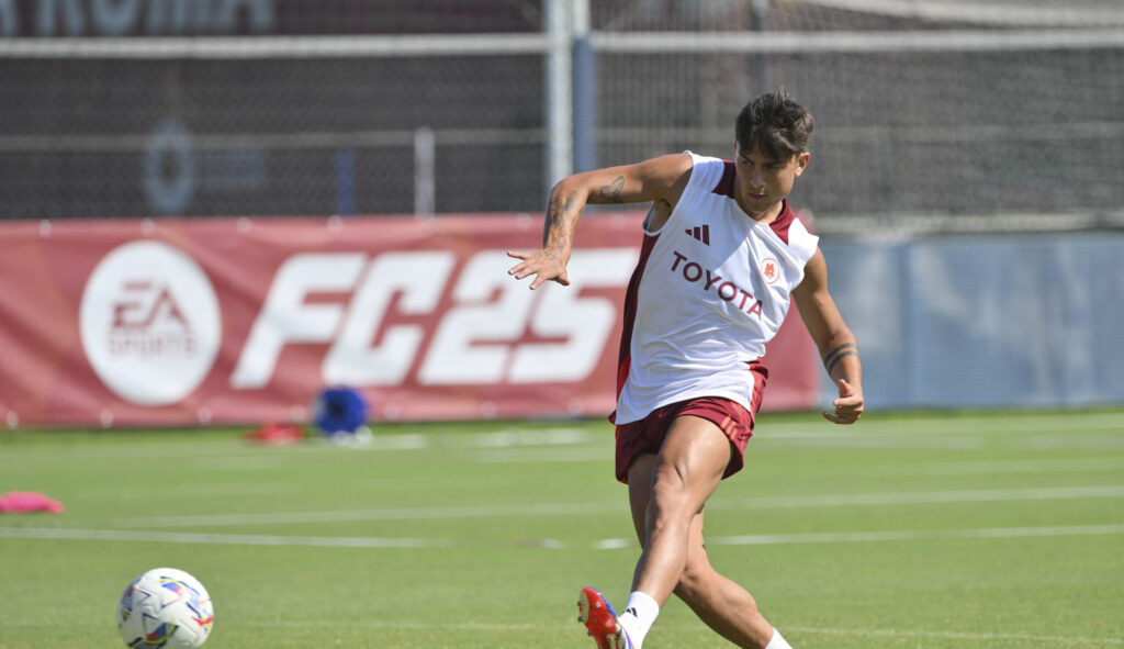 dybala AS Roma Training Session