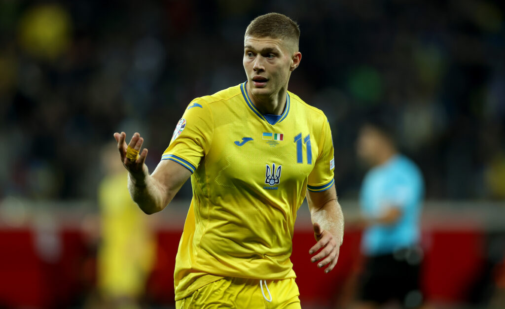 Dovbyk Ukraine v Italy: Group C - UEFA EURO 2024 European Qualifiers