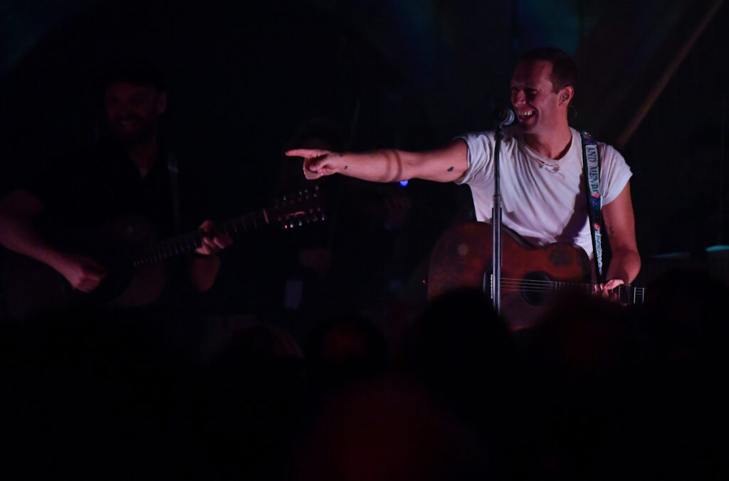 Coldplay Perform At The Natural History Museum