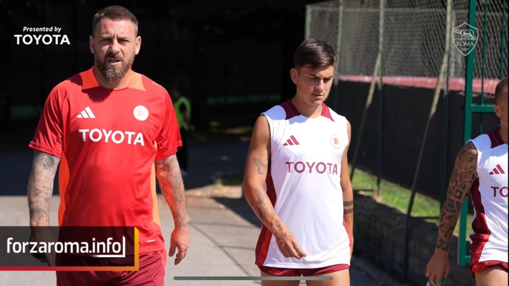 allenamento trigoria