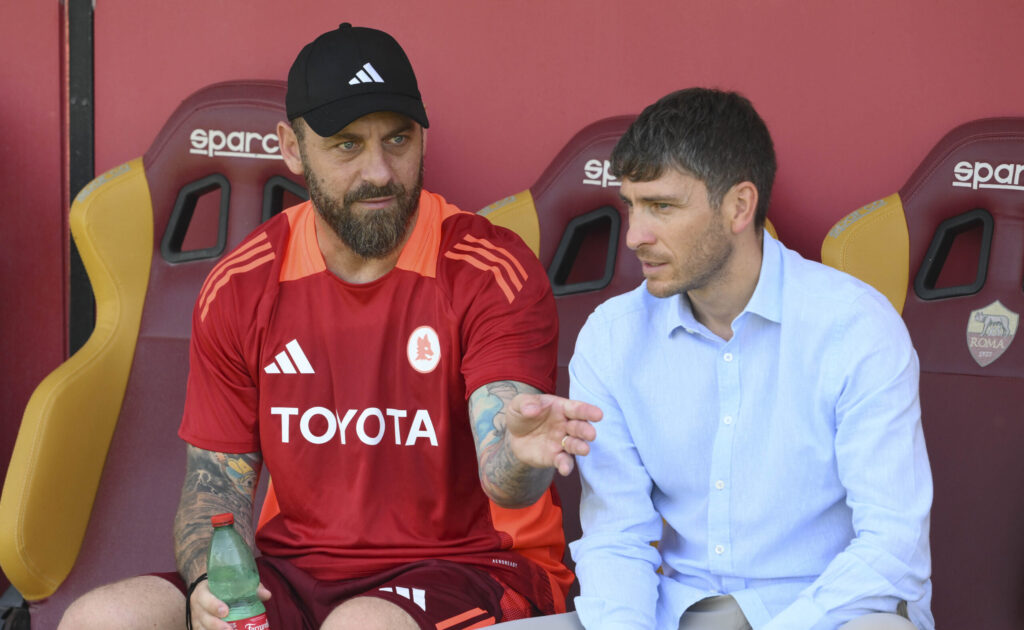 De Rossi Ghisolfi AS Roma Training Session