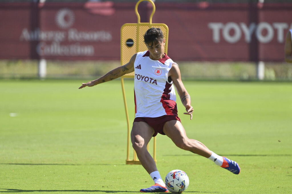 dybala AS Roma Training Session