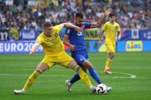 Dovbyk Slovakia v Ukraine: Group E - UEFA EURO 2024