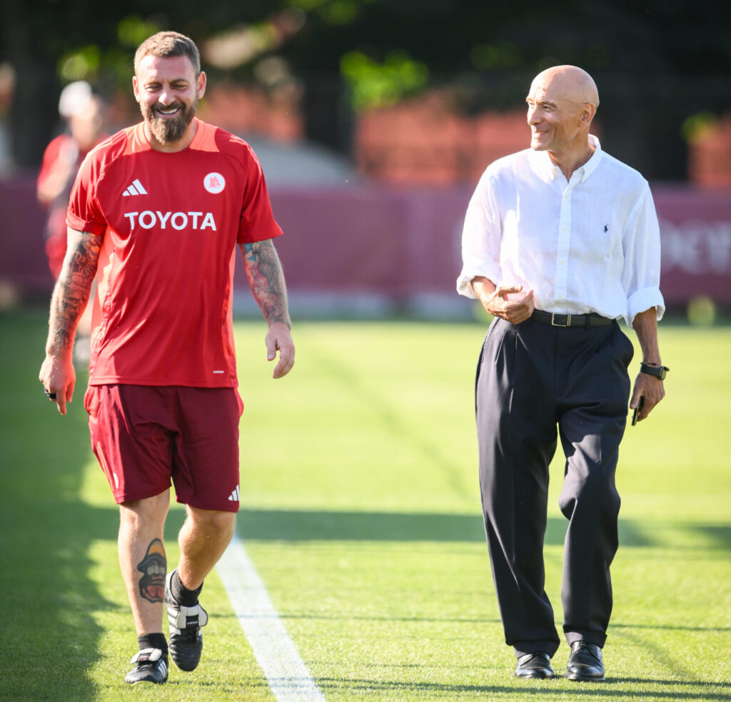 Daniele De Rossi e Francesco Rocca