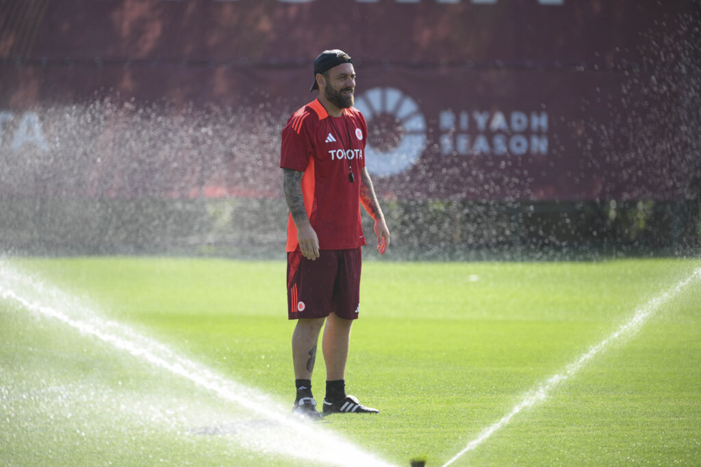 De Rossi AS Roma Training Session