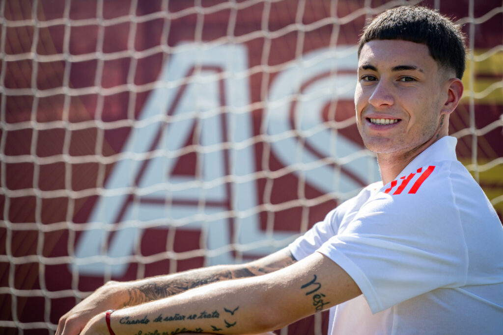 soule AS Roma Unveil New Signing Matias Soulè