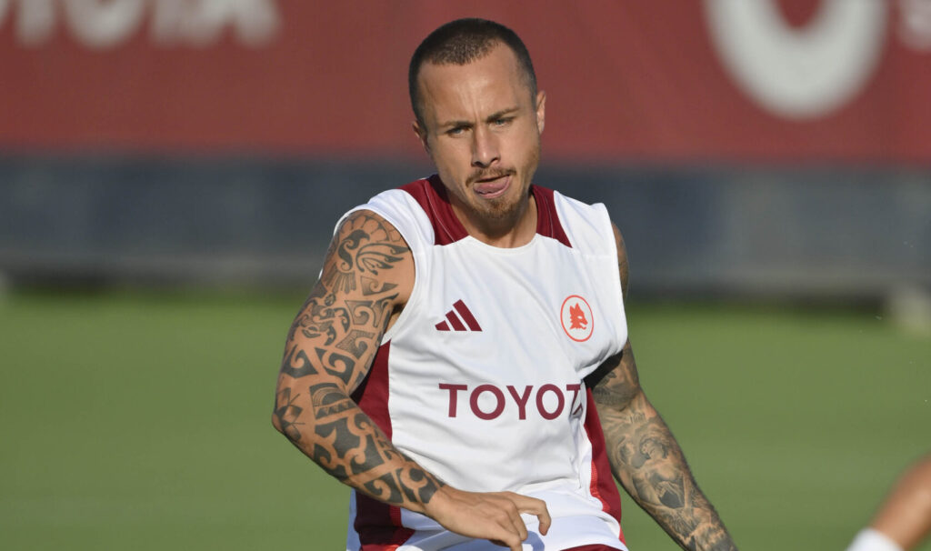 Angelino AS Roma Training Session