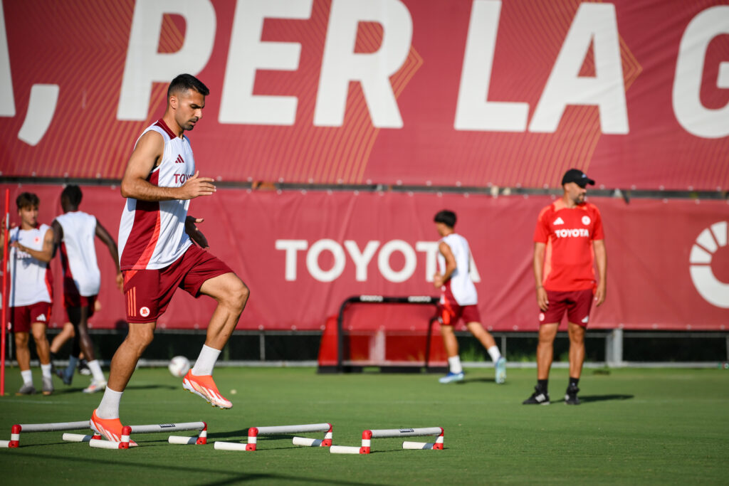 Celik AS Roma Training Session