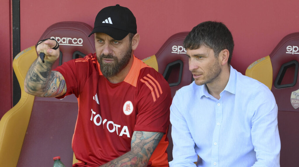 De Rossi Ghisolfi AS Roma Training Session
