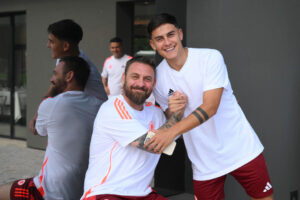 Dybala De Rossi AS Roma Training Session