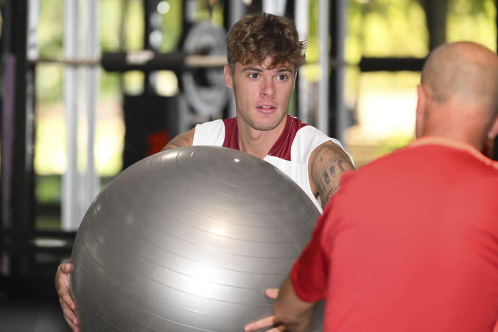 Zalewski AS Roma Training Session