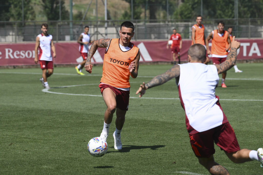 le Fee AS Roma Training Session