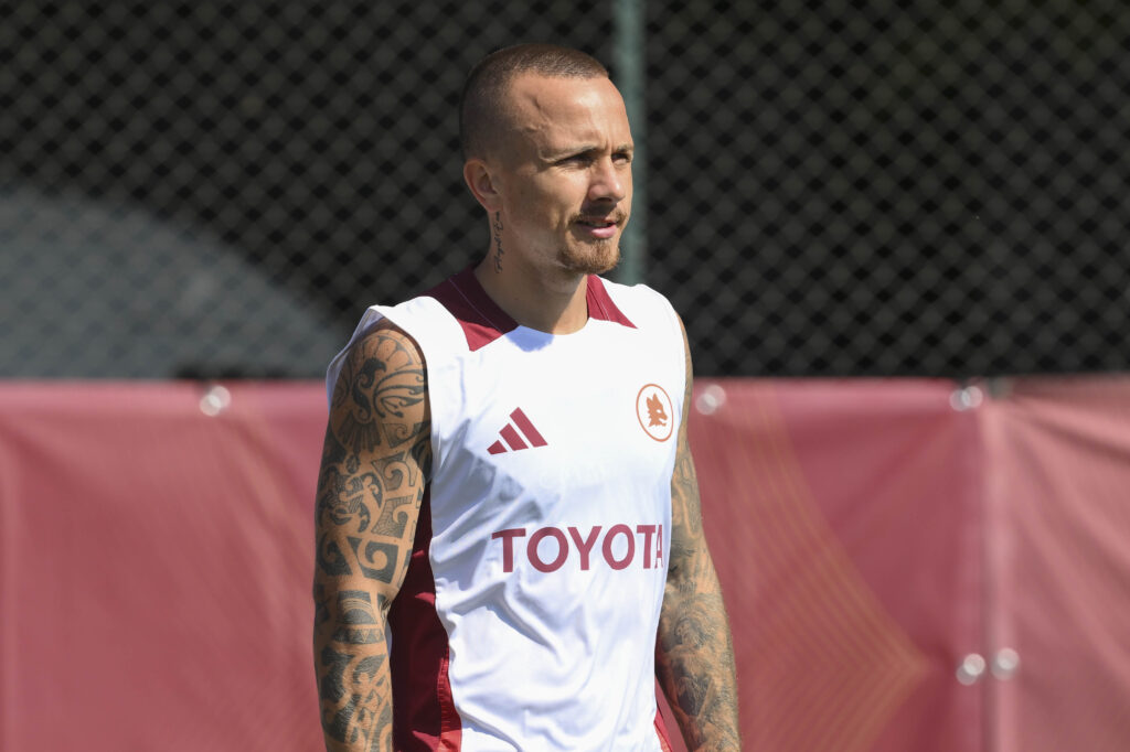 Angelino AS Roma Training Session
