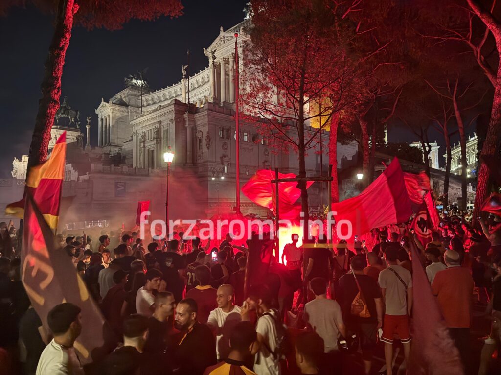 tifosi festa roma