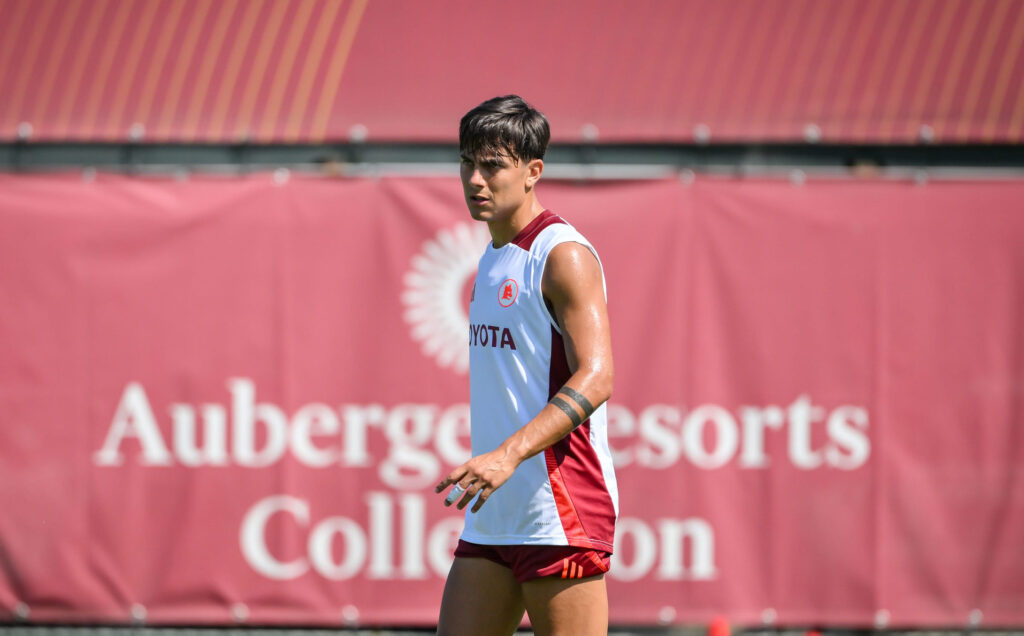 dybala AS Roma Training Session
