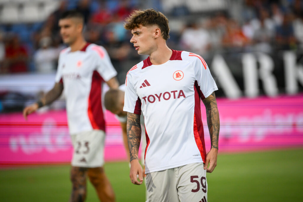 Zalewski Cagliari v AS Roma - Serie A
